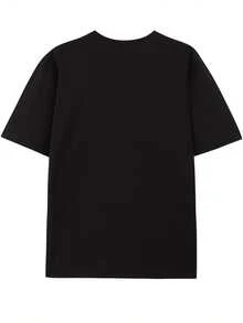 LocalMen'S Funny "Just Gimmie My Money" Graphic T-Shirt - Bold Dollar Signs & Cash Design With Money Motif, Black With Green & Golden Print, Short Sleeve Round Neck Casual Tee For Men, Humorous Statement Shirt For Casual Attire & Themed Events - Black - View 4