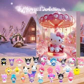  Healing Ceiling! Sanrio Theme Blind Box, Bringing Fairy Tales Into Life. Every Item Is Heartwarming, Unlock Your Exclusive Cute Character, Surprise Upon Opening!