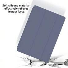 Compatible Xiaoxin Pad Series Laptop Case Xiaoxin Pro 11 2025/2024 Soft TPU Case/Shell Multi-Angle Stand With Built-In Pen Slot, Can Store The Stylus | Magnetic Auto Sleep/Wake Case/Shockproof Pressure - Pen Slot - View 3