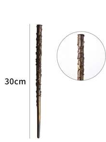 9pcs Cartoon Character Magic Wand, Malfoy Vine, Skull, Snake Head Pattern Magic Wand, Glasses Frame Theme Party Role Play Props, Halloween Party Costume Accessories, Wizard Academy Magic Wands