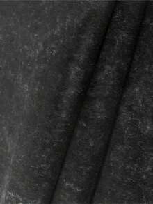 Anime One Piece Washed T-Shirt Men's Printed Cotton T-Shirt Short-Sleeved T-Shirt Oversized Top Fashion Street Wear Unisex - 黑色 - 查看 3