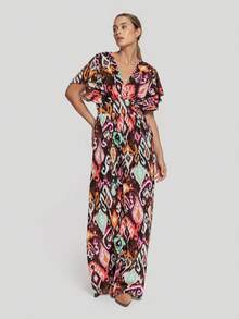 ARMONIAS Women Midi Dresses - QUẢ CAM - Xem 3