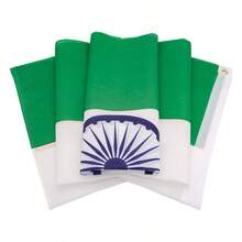 Bandera India Polister Grueso 3x 5 Pies, Resistente a la Decoloracin, Ojales de Latn, Cabecero de Lona, Doble Cara, 3x 5 Pies - India 1 paquete - Ver 4