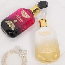 1瓶女士香水，檀香麝香香调 | 持久留香，自然清新，魅力十足的便携式空气清新喷雾，适合派对 | 情人节或女友生日礼物 - 彩色 - 查看 9