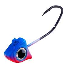 5PCS Swimbait Jig Heads Saltwater Crappie Jig Heads Fishing Hooks High Carbon Steel Soft Lure Fishing Jigs Heads For Bass Trout - Multicolor - View 9