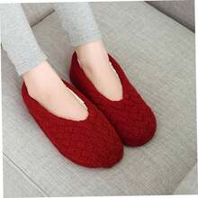 Calcetines Gruesos Antideslizantes para Piso Calcetas Clidas de Invierno con Gruesa y Agarre para Adultos y  Casa - inicial - Ver 2