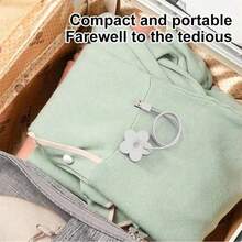 SOKANY Portable Mini Floral Humidifier, Facial Steam Design. USB Powered. Compact & Portable, Tankless Design, Quiet Humidification. Auto Shut Off When No Water. Suitable For Home And Bedroom. Mini Humidifier, Applicable For Living Room, Office, Car And Travel, Creative Humidifier And Personal Care Gadget. - White - View 3