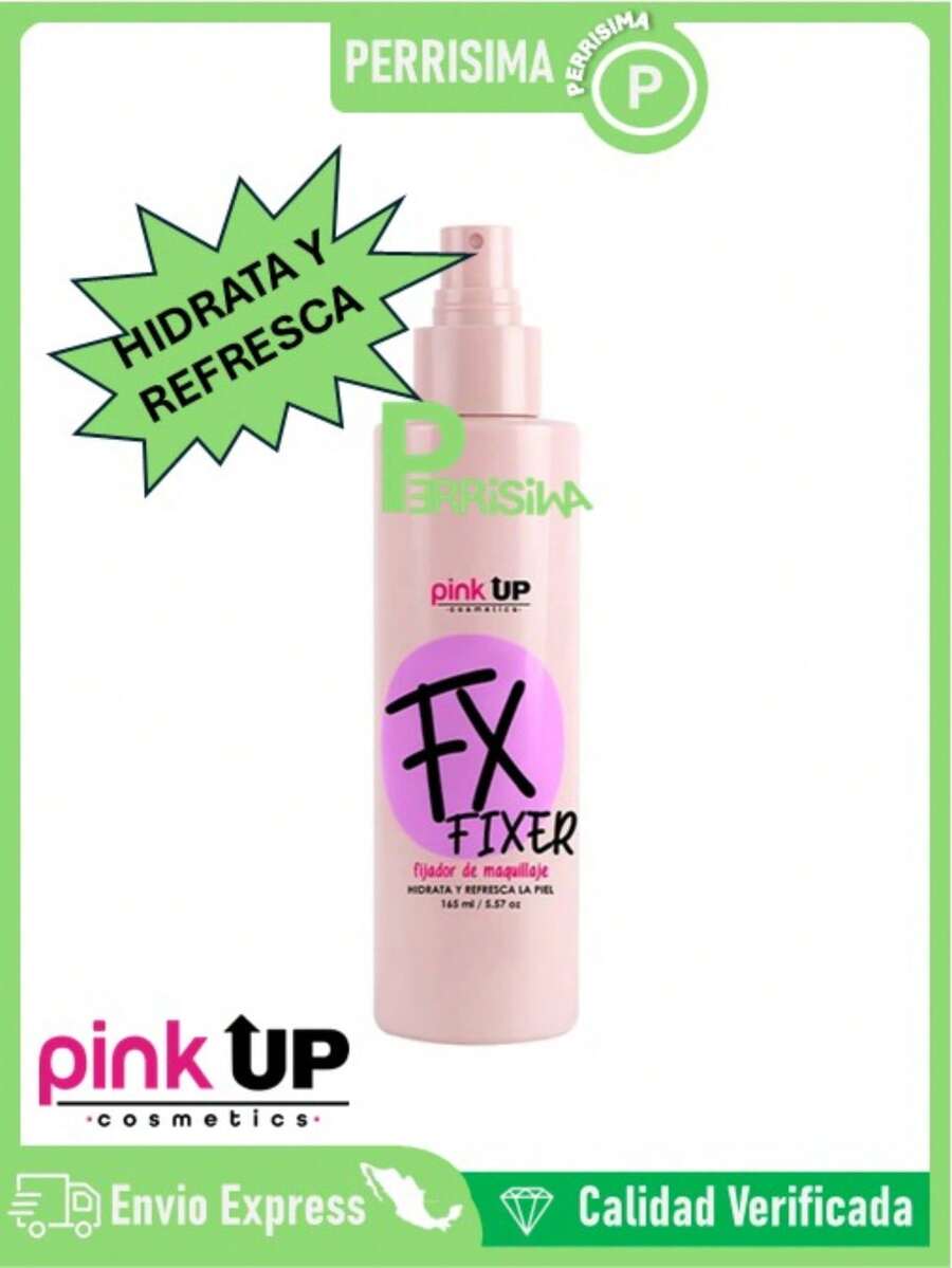 Fijador de Maquillaje Pink Up Fx Fixer Sellador Maquillaje Hidratante Matte - 1 PIEZA - Ver 1