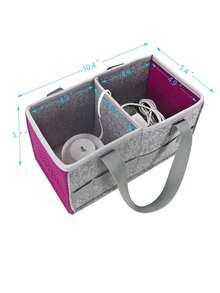 Carrying Case/Handbag, Compatible With Toniebox Starter And Tonies Figures, Home/Outdoor Tote Bag For Tonies Audio Player And Figures, Large Capacity To Store Audio Accessories - Multicolor - View 14