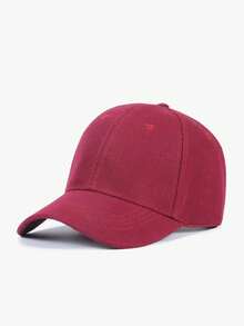 1pc Soft Top Blank Baseball Cap, Adjustable Outdoor Sun Protection Casual Hat Suitable For Spring/Autumn Travel, Beach, Unisex Y2K Style Cap - Baseball Cap - View 8