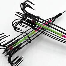 High Carbon Steel Fishing Hooks With Barb And Anti-Hanging Bottom For Freshwater Saltwater Fishing - A - View 7