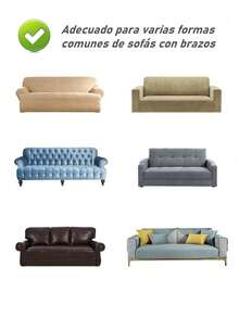 Funda de Sofá de Alta Elasticidad en Colores Sólidos - Funda Lavable a Máquina, Fácil de Instalar y Suave al Tacto, Resistente a la Suciedad y Especialmente Ideal para Hogares con Mascotas como Gatos y Perros, Perfecta para Decorar Salas de Estar, Dormitorios y Oficinas Durante Navidad y Acción de Gracias, Protege tu Sofá de Manchas de Comida, Pelos de Mascotas y Desgaste Diario en las Reuniones Festivas, Disponible en Varios Tamaños para Sofás de 1 Plaza, 2 Plazas, 3 Plazas y Sofás de Esquina, Diseño Versátil que Combina Estética Moderna y Funcionalidad Práctica, Adecuada para Espacios Residenciales y Comerciales, Ideal para Preparar el Hogar para Invitados y Celebraciones Familiares, Manteniendo tu Mueble Limpio y Elegante en Toda la Época Festiva - Marrón - Ver 9