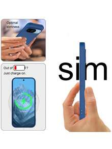 VRNOEI 时尚原装手机壳，兼容 Pixel 9/8/10 Pro XL、Pixel 10/9/8/6/7 Pro/6A/7A/8A，防震软壳 - 淺紫色 - 查看 5