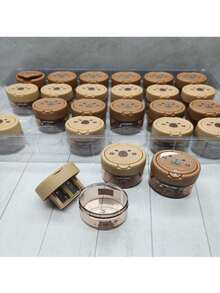 Sacapuntas de doble orificio con tapa divertida, sacapuntas manual portátil y lindo de rotación con doble orificio, sacapuntas de dibujos animados creativos para estudiantes