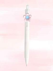 قلم جل شفاف بتصميم زهرة ملون للربيع بسمك 0.5 مم، مناسب للمكاتب والمدارس والمستشفيات والممرضات والأطباء والدفاتر والرسم والتصميم الداخلي والهدايا للأصدقاء والعائلة والمعلمين وهدايا المناسبات والعودة للمدرسة - الأسود - مشاهدة 14