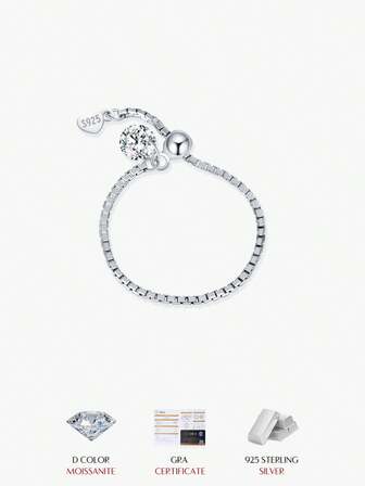  MODIAN D Color VVS1 Square Moissanite Ring 925 Sterling Silver Dazzling Wedding Band Rings For Women Fine Jewelry Gifts