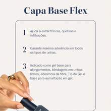 Gel Capa Base Flex Bluwe para Alongamento de Unhas - Natural Pink 11ml - Visão 3