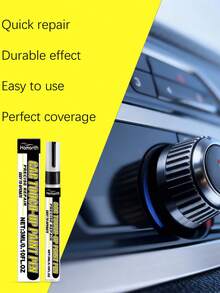 Car Touch Up Paint Pen, Automotive Scratch Repair, Car Body Restoration And Maintenance, Glossy Care Pen - 1 Piece - View 1