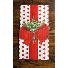 Boston International IHR - Servilletas de papel de 3 capas, tamaño de huésped, color negro(8.5" x 4.5" Un regalo para ti) - Multicolor - Ver 2
