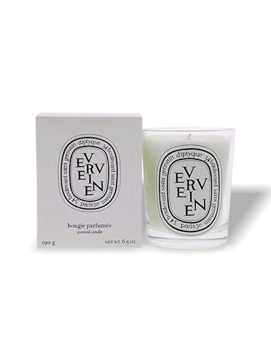 Diptyque Verveine Scented Candle 6.5oz/190g Citrus Girlfriend Wife Mother Friend Boyfriend Husband Father Brother Birthday Graduation Party Travel Camping Outdoors School Campus Trip Festivals Anniversary Office Winter Christmas Special Occasions, Party - 多樣化香型 - 查看 1