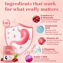 GWYNNE Elfleaf Vaginal 5 En 1 Probióticos 20 Billion De Ucf,con L-theanine,acido Hialurónico Y Vitamina D,hidratación De La Piel,salud Inmune,digestiva E Intestinal,60 Cápsulas probioticos femeninos - Otros - Ver 3