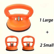 1/2/3件套加厚凹痕修复工具套装，适用于汽车吸盘式凹痕拉拔器和凹痕修复套件，可用于车身、屏幕、瓷砖吊装、物体移动，吸盘一体式天花板吸盘，强力拆卸铝合金扣板安装工具，玻璃陶瓷瓷砖吸盘式提升器，易于使用