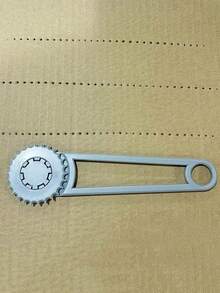 1 pieza Herramienta de perforación de caja de papel manual, perforador de cartón rodante para manualidades DIY, proyectos de arte, elaboración de tarjetas y transformación de cajas, perforadora de papel portátil, puede hacer que el cartón de papel se doble y pliegue uniformemente, herramienta útil de perforación de papel para el arte, herramienta DIY para el hogar - Multicolor - Ver 7