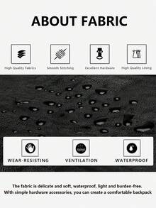 Multi-Compartment PU Leather Men's Backpack, Fits 15.6 Inch Laptop, Multi-Pocket Lightweight Bookbag, Large Capacity Travel Bag, Convenient Commuter Daypack, Multi-Function Backpack, Suitable For Students, Middle/High Schoolers, Nurses, Teachers, Business Professionals, Travel, Commuting, Shopping, Office, Dating, Hiking, Training, Work, Birthday Gift, Holiday Gift Vintage Laptop Bag - Multicolor - View 7