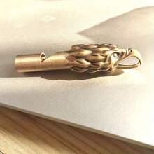 纯手工铜鹰哨 - 精致雄鹰造型，配钥匙扣吊坠，经久耐用，是圣诞节、感恩节、母亲节的理想礼物，适合户外爱好者，工艺精湛，可作艺术挂饰，雄鹰装饰 - 彩色 - 查看 4