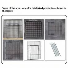 Easy To Install Collapsible Cat Cage, Large Space Dual-Layer Cat Villa With Storage Shelf, Small Animal Cage