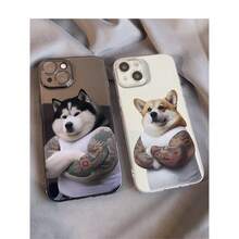 Creative Tattoo-Dog Couple Case – inked-pup art in shock-proof finish Fits every : 17 / 16 Pro / 16 Pro Max / 15 / 15 Plus / 14 / 14 Plus / 14 Pro / 14 Pro Max / 13 / 13 Pro / 13 Pro Max / 12 / 12 Pro / 12 Pro Max / 11 / 11 Pro Max / 7 / 8 / X / XS Smudge-proof, fashion-edgy, unisex 2025 drop - Beis - Ver 3