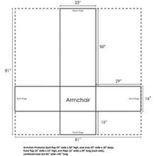 Greenland Home Willow - Funda Reversible, Protector de Muebles, sofá, día Festivo(sillón Multicolor) - Unitalla - Ver 3