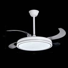 New Invisible Fan Light, Ceiling Fan Light Fixture For Home, Living Room, Dining Room, Bedroom - White - View 7