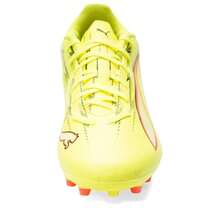 Puma ULTRA-6-PLAY-MG 足球鞋，带 MG 鞋钉的训练鞋，108984-01 - 黃色-黑色-亮紅色-金灰 - 查看 6