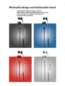 JBL TUNE310C Type-C Wired Earphone HiFi Stereo Sound Hearing In-Ear Headphones For Computer TypeC Interface Phone Genuine Original JBL TUNE 310C Wire Headsets - Red - View 8