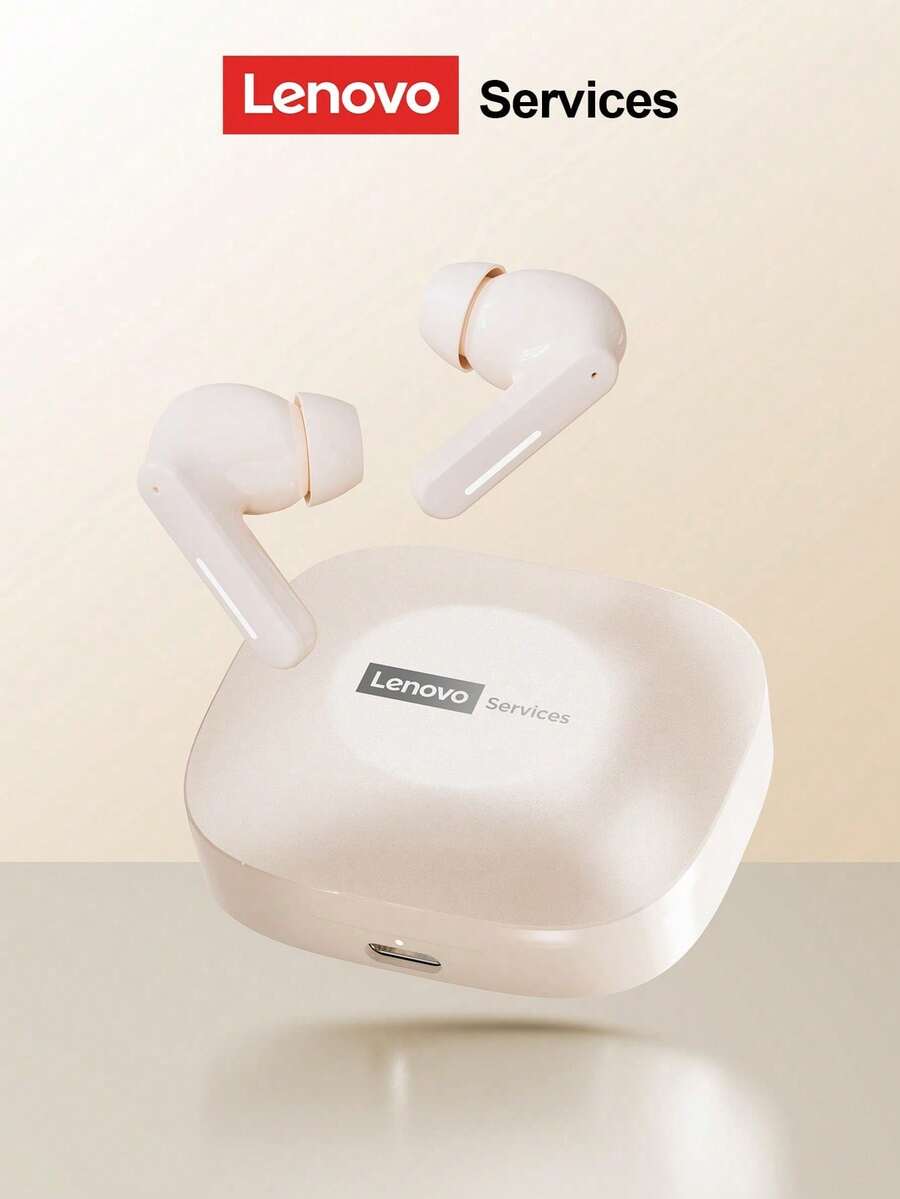 Lenovo 联想 LE209 入耳式蓝牙耳机,具备智能降噪、HIFI 音质、环绕立体声效果和低延迟,适用于音乐、游戏、运动,无线耳塞兼容智能手机和电脑。 - 米色 - 查看 1
