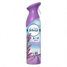 4/1 Bottle Febreze Downy Infusions Calm Air Mist - Lavender & Vanilla Bean/Mediterranean Lavender/Mountain/White Pine & Juniper Berry - 8.8oz, Air Freshener, Ambientador Para Casa, Spray, Travel Essential, Travel, Travel Accessories, Bathroom, Air Freshener For House, Cleaning Supplies, Glade, Room Decor, Extracted, Essential Oil Formula, Deodorizing, Long-Lasting Fragrance, Odor Removal, Air Purification, Natural Ingredients, Lavender, Lemon, Jasmine, And Marine Scents. Suitable For Home, Car, Bathroom, And Bedroom Use. Spray Type, Long-Lasting Fragrance - Mediterranean Lavender - 查看 10