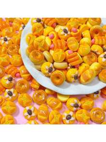 40pcs Glossy Sausage Roll Bread Replica Food Toy Resin Accessory DIY Creamy Adhesive Phone Case Hairpin Squeeze Play Accessory Room Decor Home Decor Decor Ornaments Home Miniature Things - Multicolor - View 13