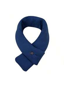 Unisex USB Heated Scarf, 100% Polyester Knit, 3 Heat Settings, Washable, Portable Electric Neck Warmer For Winter, Suitable For All Seasons - Multicolor - View 4