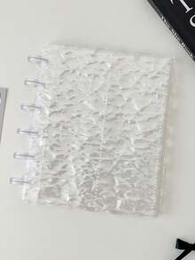 1 PC Water Ripple Mushroom Buckle Life Four Grid Card Book, Girl Headscarf Storage Book, Chasing Stars 3-Inch Album