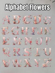 Customized Letter & Floral Notebook, Personalized Name Notebook, Women's Customized Notebook, Customizable Student Notebook, Work Notebook, Birthday Gift, Valentine's Day Gift, Mother's Day Gift, Anniversary Gift, Students, Friends, Couples, Boys, Teachers, Employees, Business, Office, Living Room