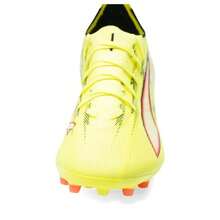 Puma 男女通用足球鞋 ULTRA-6-MATCH-MG 运动鞋 MG 鞋钉 108972-01 - 黃色-黑色-亮紅色-金灰 - 查看 6