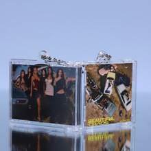 KPOP Mini Album Pendant NFC Box, Cor Tis K-Pop:Dem0n Hvnters KATSEYE Hearts2Hearts <KARMA> <Spaghetti> TWS 4th Mini Album CD Box, DVD Box, NFC CD Box, Star Fan Goods, DIY Commemorative Mini CD Pendant Keychain, Also Can Be Used As Decorative Desktop Ornament, Gift For Friends - Multicolor - View 17