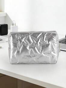 1pc Large Capacity Ultra-Light Computer Sleeve Organizer Laptop Case Laptop Sleeve Laptop Cover Computer Bag Laptop Bag Water Resistant For Business For College Back To School - Silver - View 9