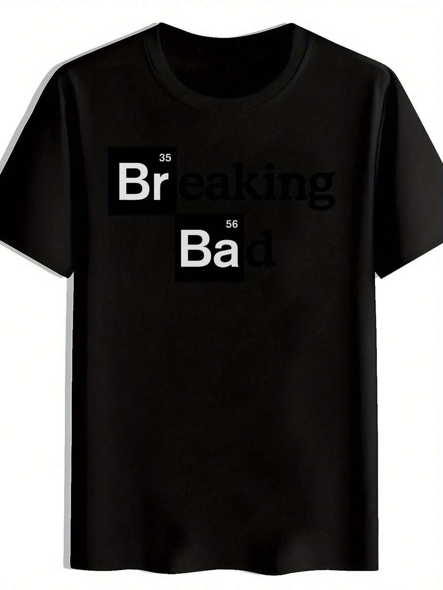 Men T-Shirts - 黑色 - 查看 1