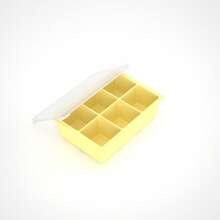 6 Ice Cube Trays + 6 Ice Ball Molds Set - Ice Cube Tray (2 Pcs/Set), Covered Ball Ice Maker And Large Square Ice Cube Mold For Whiskey, Cocktails And Homemade, Keeps Drinks Chilled, Black - Multicolor - View 8