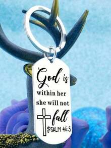 Christian Keychain Gifts For Women Men Inspirational Faith Based Gifts Personalized Religious Baptism Gifts Bible Verse Accessories Bulk Easter Basket Christmas Gifts For Women Adults Ideas Car Accessories Bag Charm School Cute Goth Y2k QEA8 - A - 查看 10