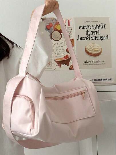 女士迷你健身包，小巧便携，带防水隔层，防水旅行包，可爱健身包，可调节肩带，拉链封口，适合健身、运动和旅行。时尚运动瑜伽短途旅行包，拉链封口，空间宽敞，设计时尚，适合女性，大容量训练、游泳、健身包，配有可调节肩带，握感舒适，材质耐用，不会造成手部疲劳。