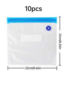 Portable Vacuum Sealer - Handheld Vacuum Sealer For Home Use, 5.1*2 Inch Vacuum Sealer Machine, Vacuum Sealer, Mini Vacuum Sealer, Sealer, Reusable Vacuum Bags 4pcs (22*21cm) + 1pc (26*34cm), USB Vacuum Sealer