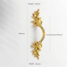 1 pezzo Maniglia retrò in lega di zinco bronzo antico e argento per mobili, cassetti, armadi, credenze, cantinette vino, accessori per mobili - Multicolore - Visualizzare 19